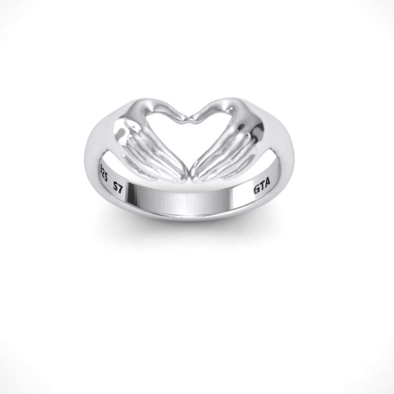 انگشتر نقره زنانه مدل R1001 انگشتر نقره زنانه مدل R1001