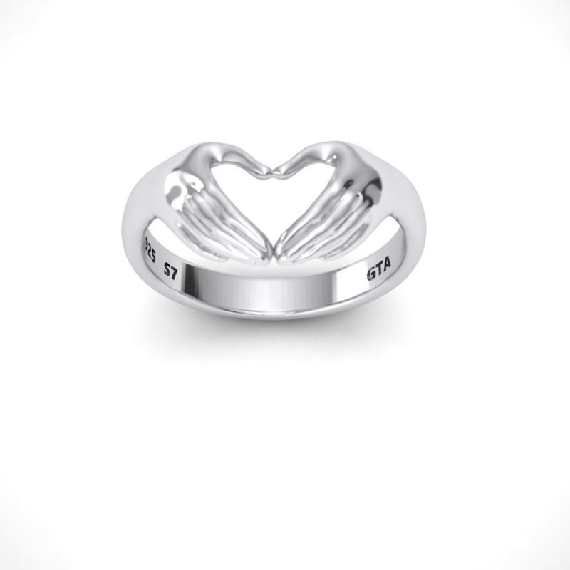 انگشتر نقره زنانه مدل R1001 انگشتر نقره زنانه مدل R1001