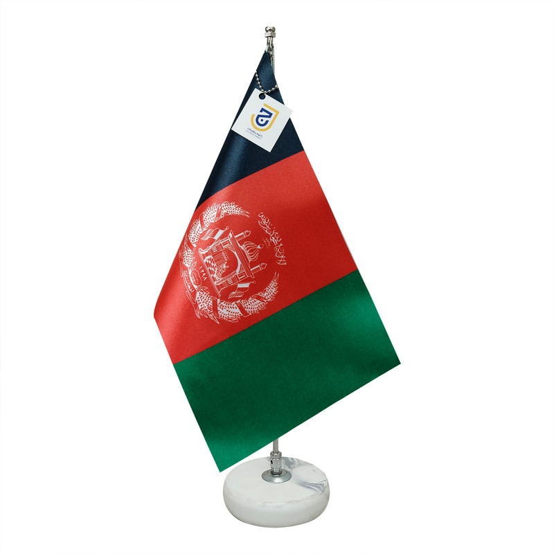 پرچم رومیزی جاویدان تندیس پرگاس مدل افغانستان کد 2