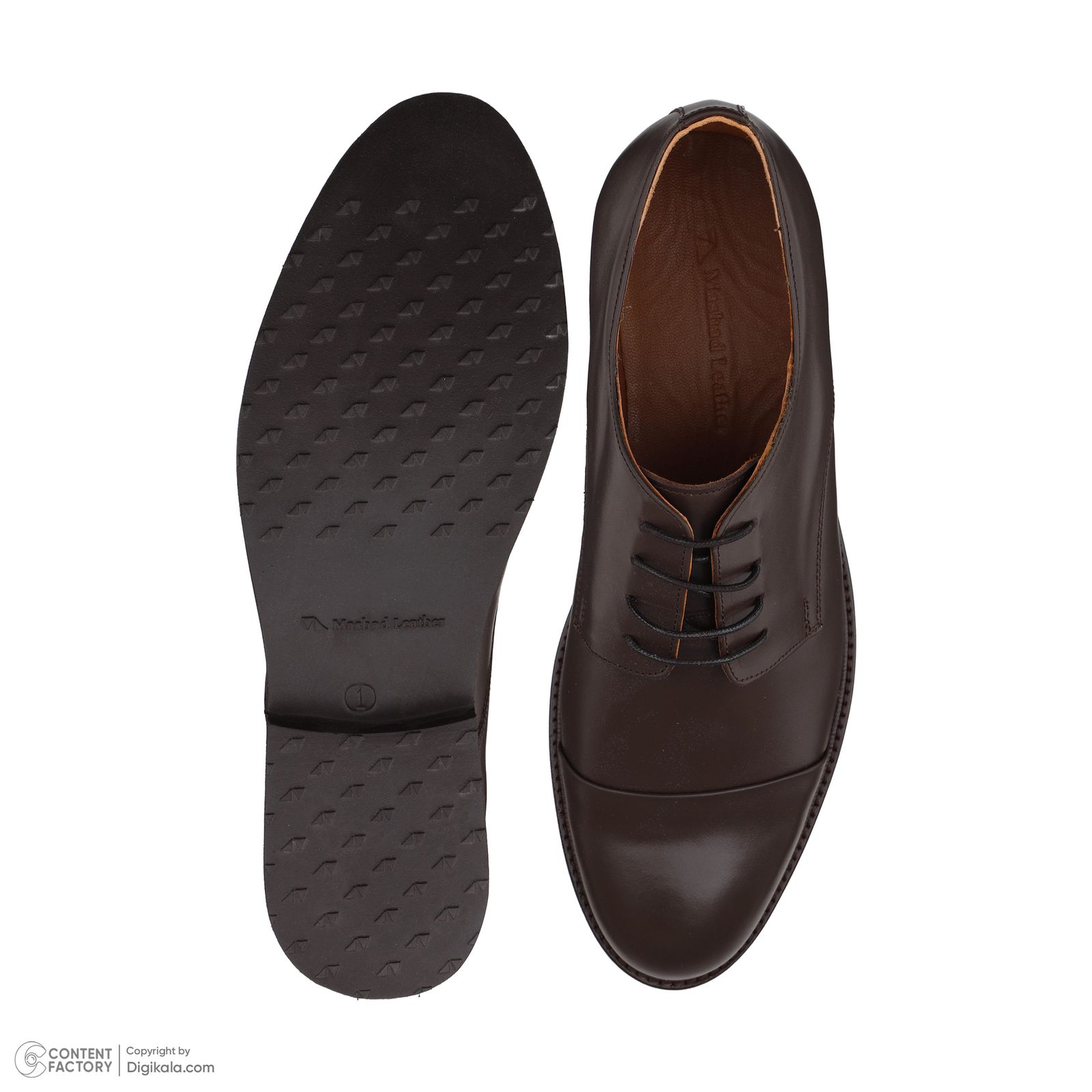 کفش مردانه چرم مشهد مدل J6209-088 -  - 4