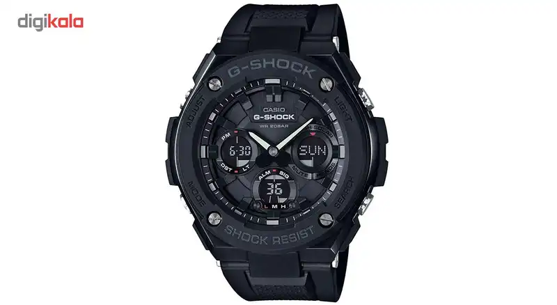 ساعت مچی عقربه ای مردانه کاسیو مدل GST-S100G-1B