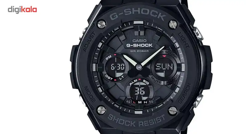 ساعت مچی عقربه ای مردانه کاسیو مدل GST-S100G-1B
