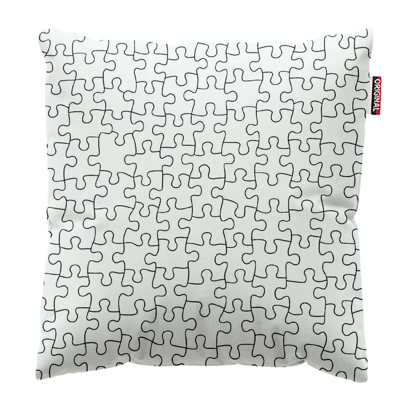 کوسن پاد آفرین طرح پازل کد 5054 سایز 30*30 سانتی متر