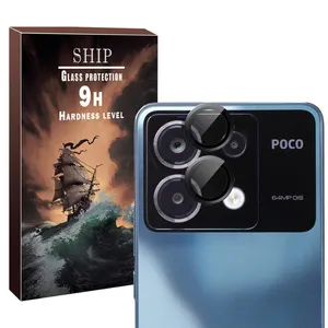 محافظ لنز دوربین شیپ مدل Ring-Metal-SH مناسب برای گوشی موبایل شیائومی Poco X6