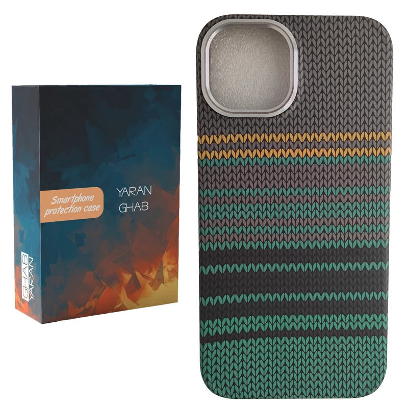 کاور قاب یاران مدل Carbon Vintage مناسب برای گوشی موبایل اپل iPhone 13 Pro Max