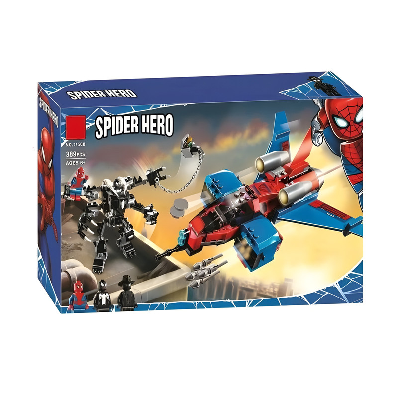 ساختنی طرح مردعنکبوتی وونوم مدل اسپایدر هرو کد 11500