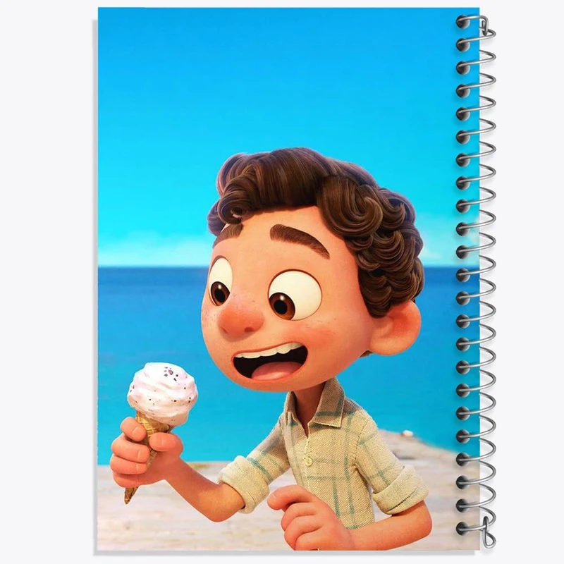 دفتر لیست خرید 50 برگ خندالو طرح انیمیشن لوکا Luca کد 4528