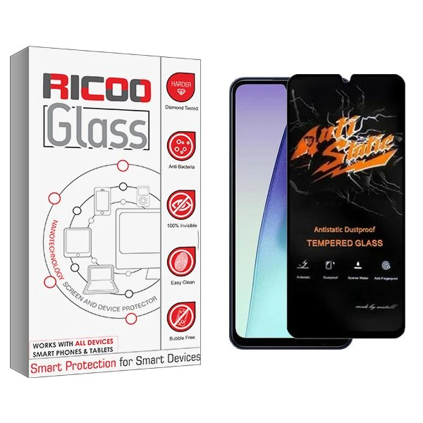 محافظ صفحه نمایش ریکو مدل RiC2newpkg Antistatic مناسب برای گوشی موبایل شیائومی Redmi 14R