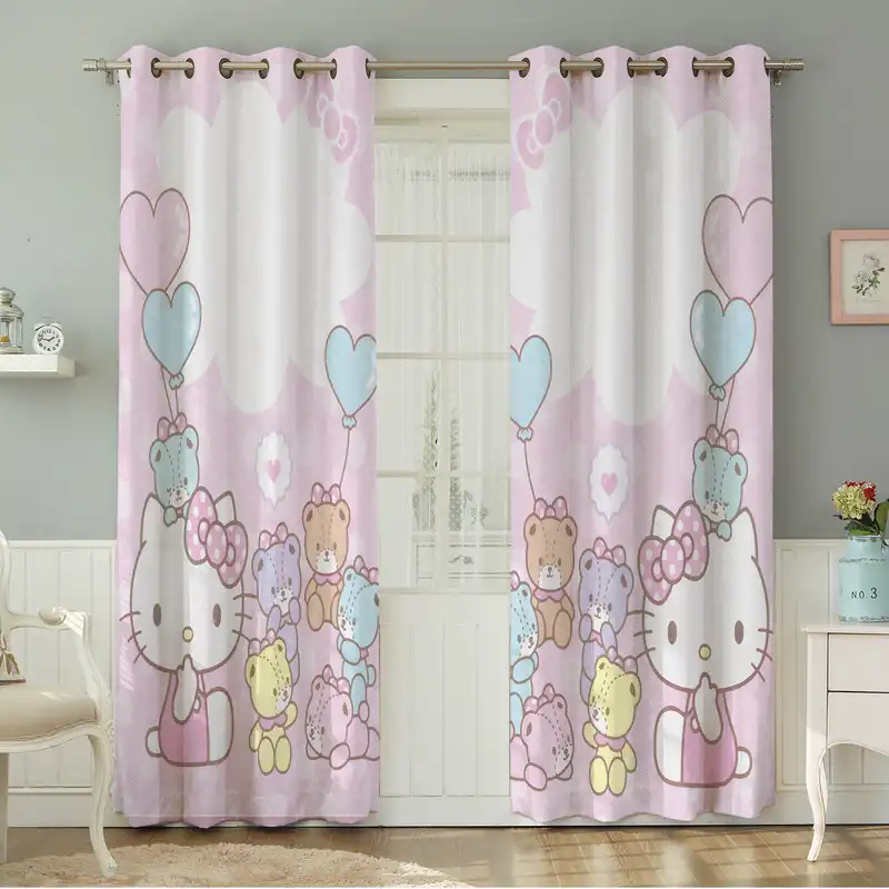 پرده نیروانا طرح کودک مدل مخمل کد 8203 سایز 140×280 سانتی متر