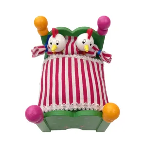 اسباب بازی مدل موزیکال تختخواب جوجه و بچه گاو