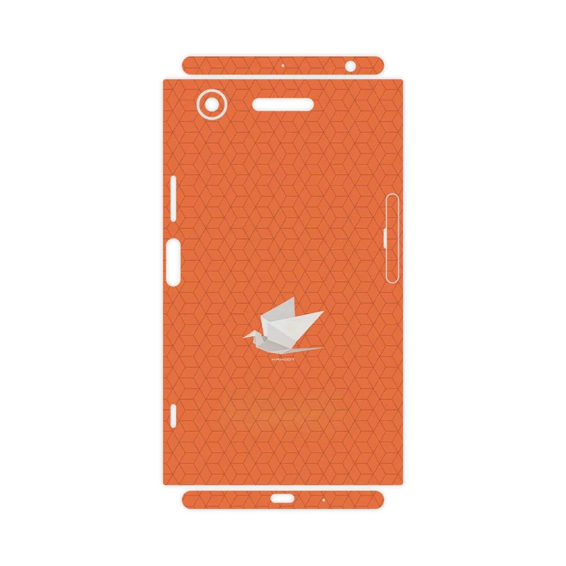 برچسب پوششی ماهوت مدل Minimalist origami bird-FullSkin مناسب برای گوشی موبایل سونی Xperia XZ1