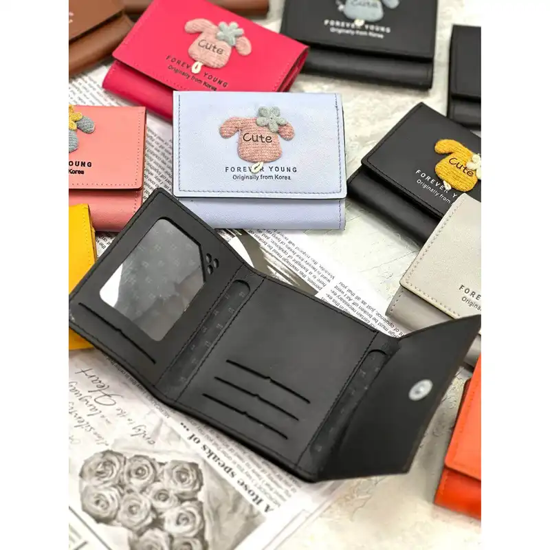 کیف پول زنانه مدل کیوت کد KZD-044