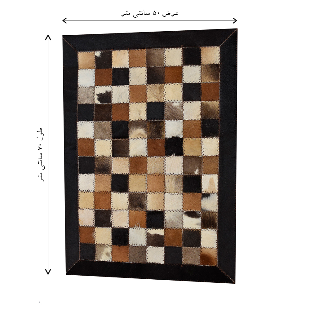 پادری کلاژ چرم و پوست مدل 146