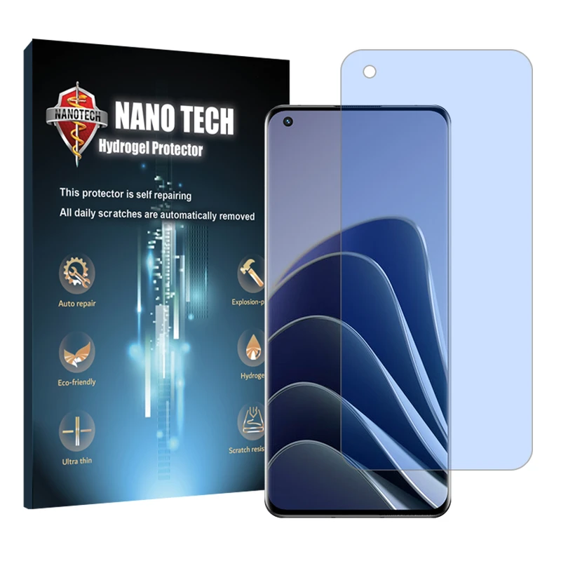 محافظ صفحه نمایش ضد اشعه آبی نانو تک مدل Tough مناسب برای گوشی موبایل وان پلاس 10 Pro