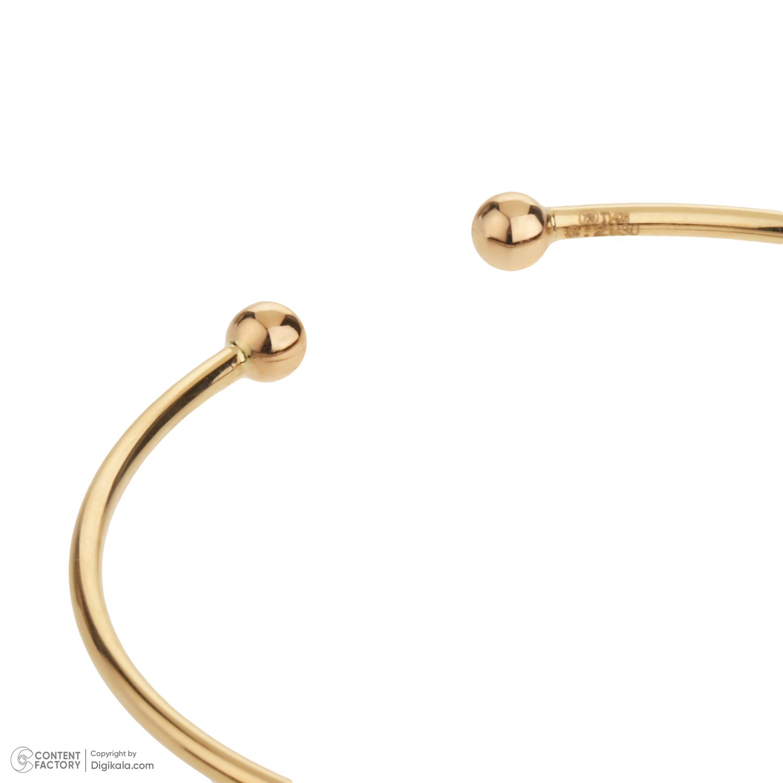 بنگل طلا 18 عیار زنانه چشم کانسپت مدل CE2129B -  - 3