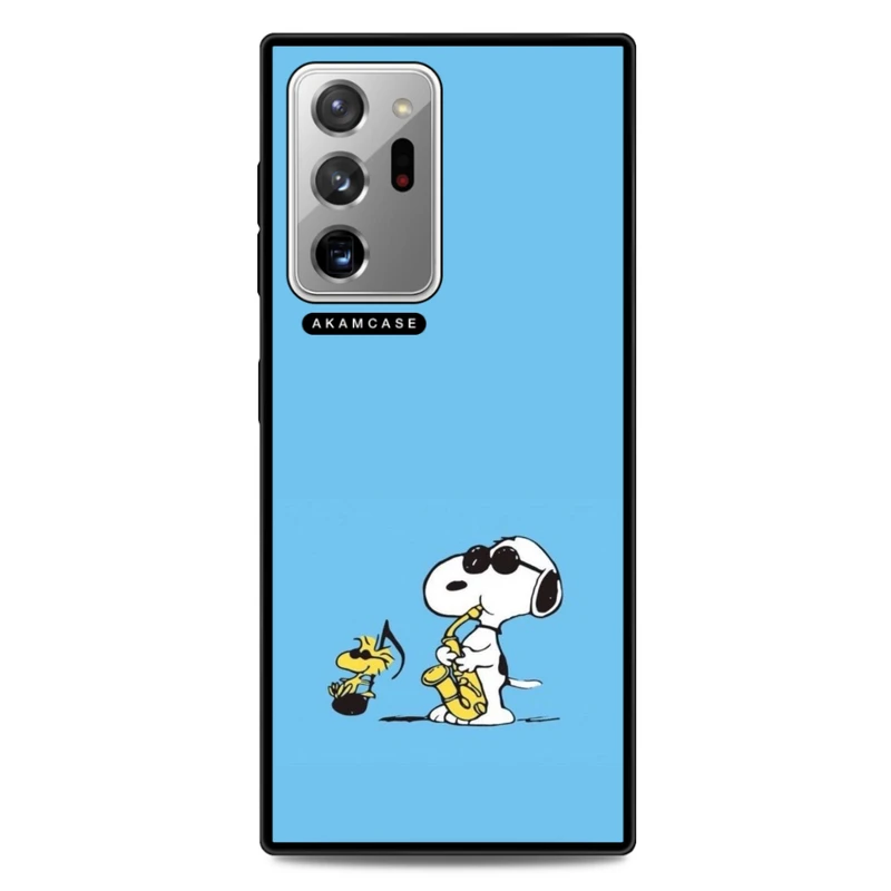 کاور آکام مدل AMCWSGN20U-SNOOPY14 مناسب برای گوشی موبایل سامسونگ Galaxy Note 20 Ultra