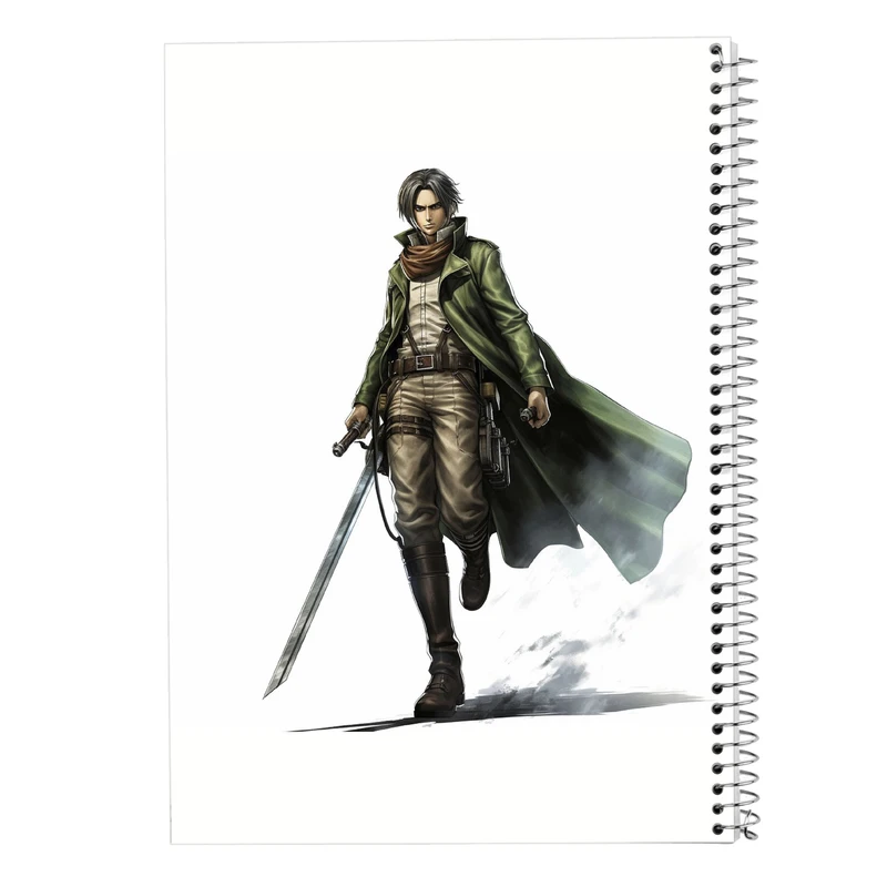 دفتر ژورنال نویسی 50 برگ مدوپد مدل نقطه ای طرح Attack on Titan کد DF10407