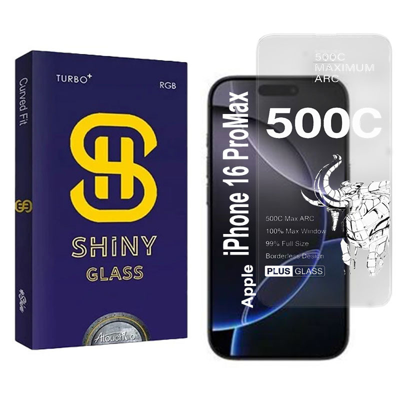 محافظ صفحه نمایش شیشه ای آتوچبو مدل 500C-AT مناسب برای گوشی موبایل اپل iPhone 16 ProMax