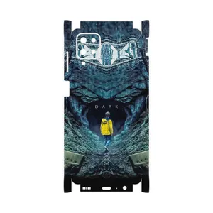 MAHOOT Dark-FullSkin Cover Sticker for Samsung Galaxy A12 Nacho