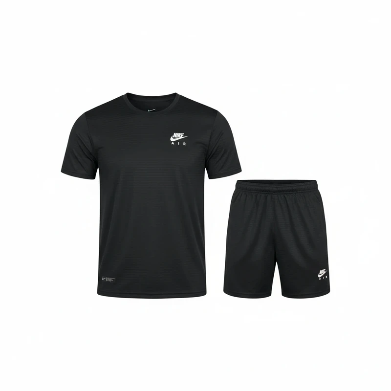 ست تی‌شرت و شلوارک ورزشی مردانه مدل set001