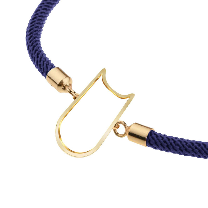 دستبند طلا 18 عیار زنانه مدوپد مدل جغد کد D15-10196