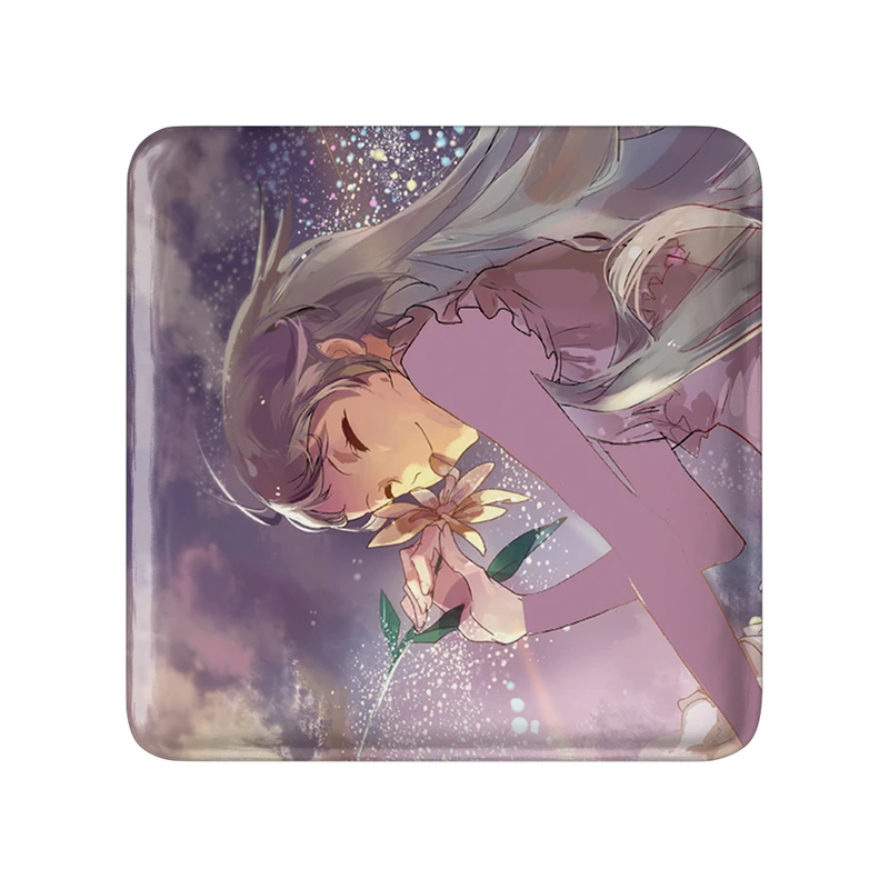 مگنت خندالو طرح میکو هونما انیمه آنوهانا مدل مربعی کد 31978