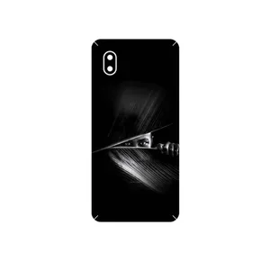MAHOOT Black Portrait Cover Sticker for Samsung Galaxy A01 Core