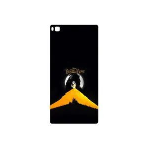 MAHOOT Beauty and the Beast Cover Sticker for Huawei P8