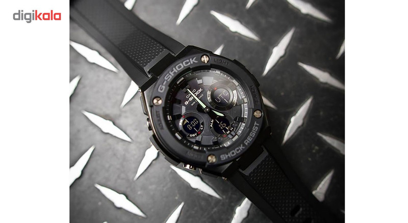 ساعت مچی عقربه ای مردانه کاسیو مدل GST-S100G-1B