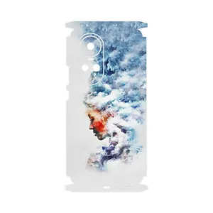 MAHOOT Women and the Cloud Digital Art-FullSkin Cover Sticker for Oppo Reno 10 5G