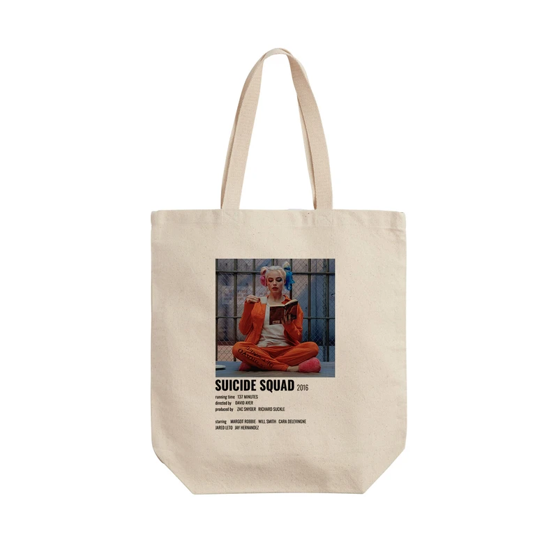 ساک خرید ترمه طراحان ایده مدل suicide squad کد strm0846 - L