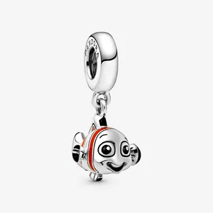 آویز گردنبند نقره زنانه پاندورا مدل Finding Nemo Dangle