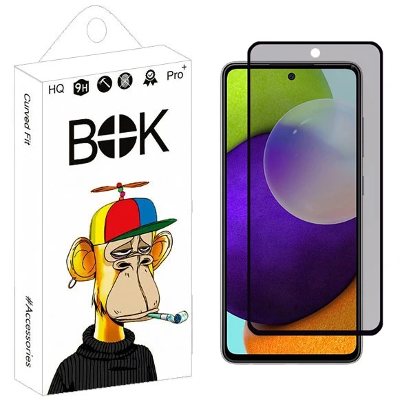 محافظ صفحه نمایش حریم شخصی بوک مدل Nano Plus مناسب برای گوشی موبایل سامسونگ Galaxy A52 / A52s / S20 FE