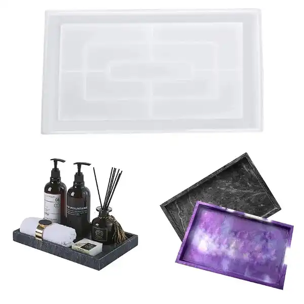 قالب رزین مدل سینی لبه دار کد 7790