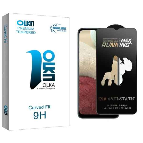 محافظ صفحه نمایش کولینگ مدل Olkanewpkg Running Max مناسب برای گوشی موبایل سامسونگ Galaxy A12