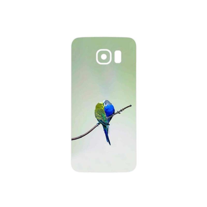 برچسب پوششی ماهوت مدل Lovebird مناسب برای گوشی موبایل سامسونگ Galaxy S6
