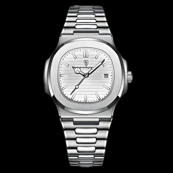 ساعت مچی عقربه‌ای کوارتز مردانه پوداگار مدل طرح پتک کد 001