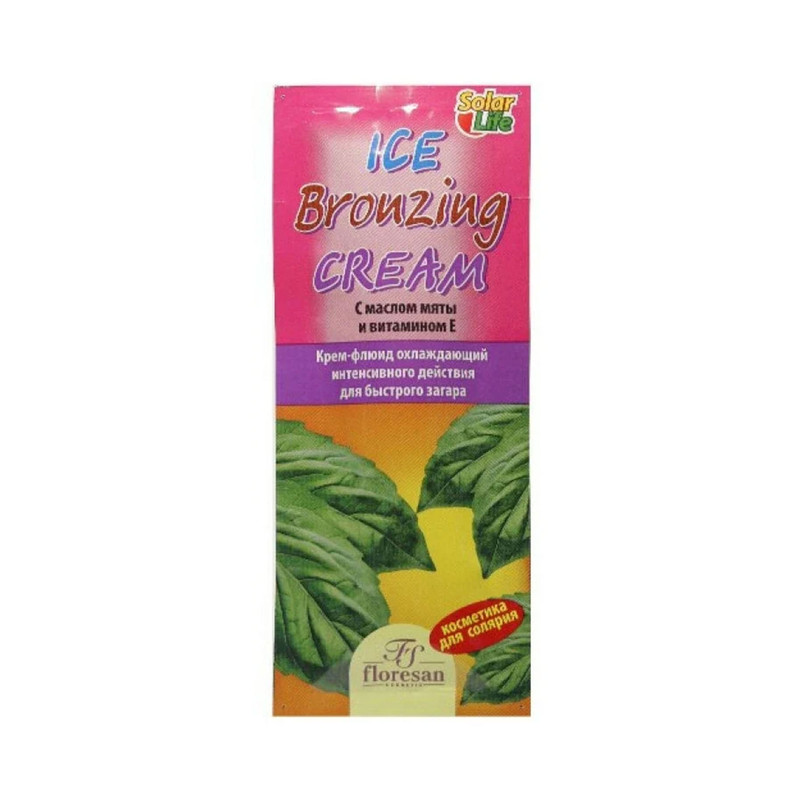 لوسیون برنز کننده فلورسان مدل  ICE BRONZING CREAM حجم 15 میلی لیتر بسته 4 عددی