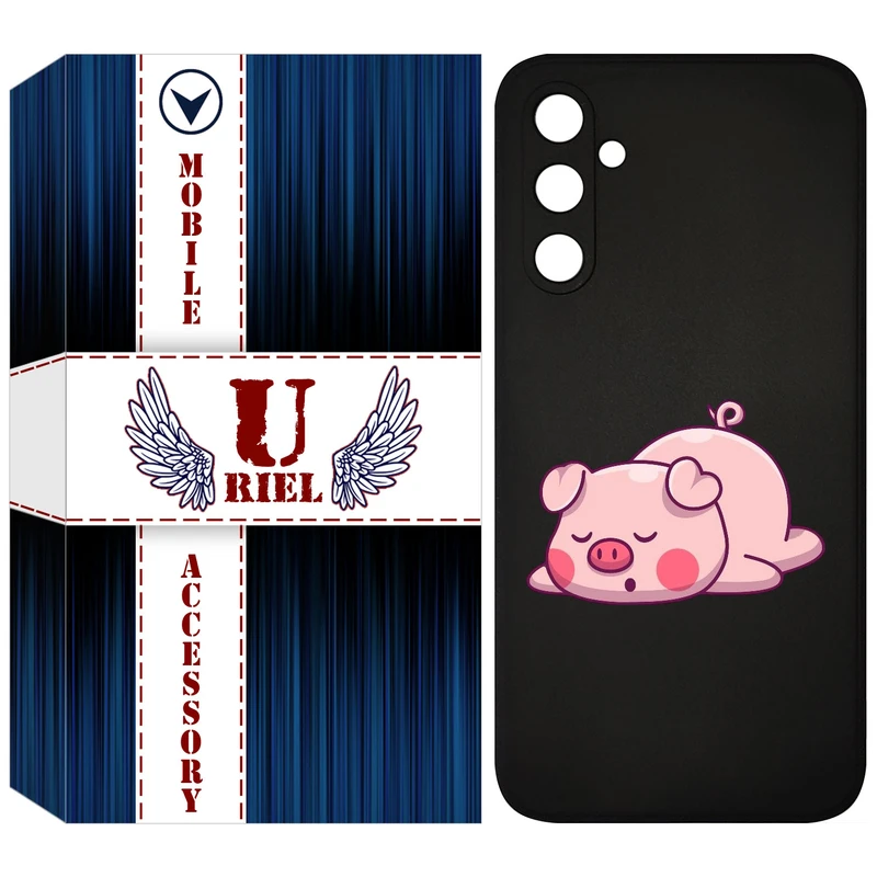 کاور یوریل قاب مدل KSH کد 42 طرح پیگی مناسب برای گوشی موبایل سامسونگ Galaxy A34