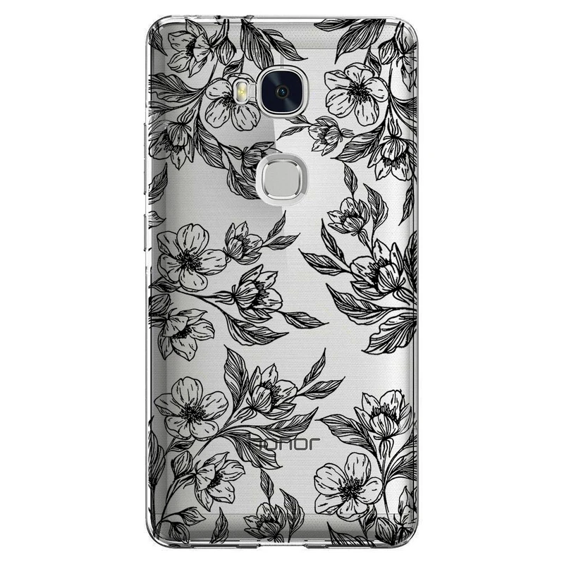 کاور مگافون طرح گل مدل C50-B مناسب برای گوشی موبایل آنر 5x