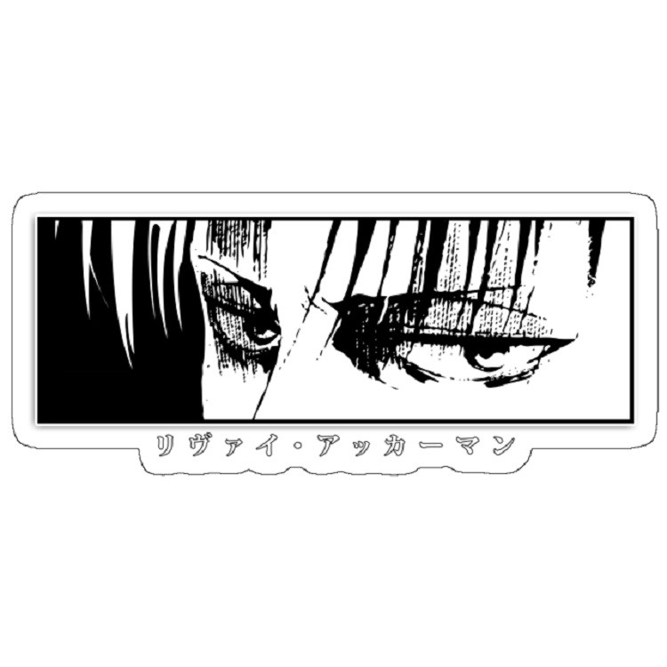 استیکر مدل Levi - Stare