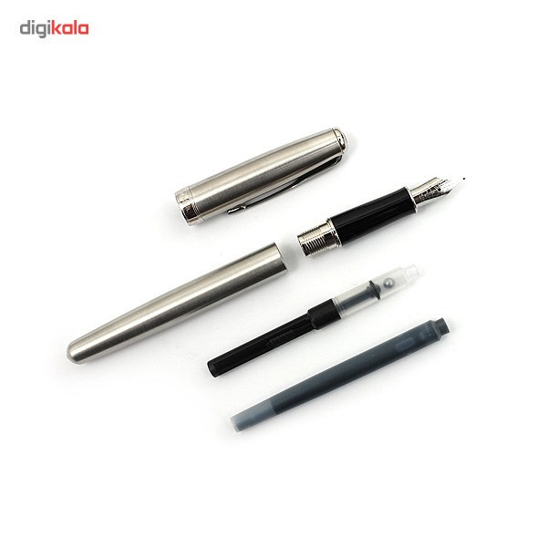 خودنویس پارکر سری Sonnet مدل Stainless Steel