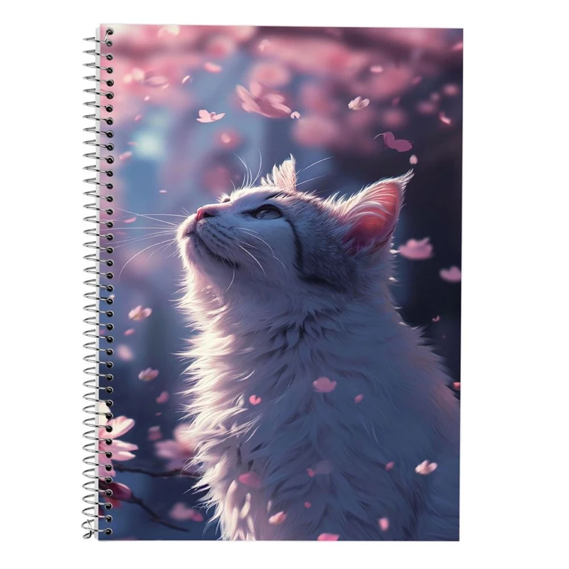 دفتر لغت 50 برگ مدوپد طرح سگ و گربه کد DF17218