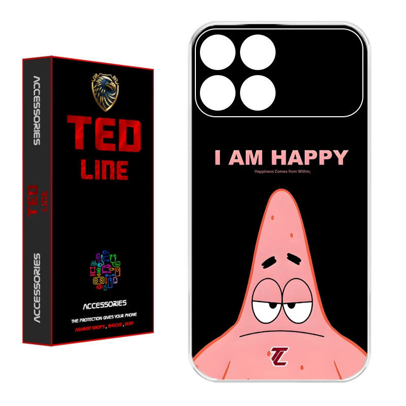 کاور تد لاین طرح پاتریک کد 1125 مناسب برای گوشی موبایل شیائومی Poco X6 Pro