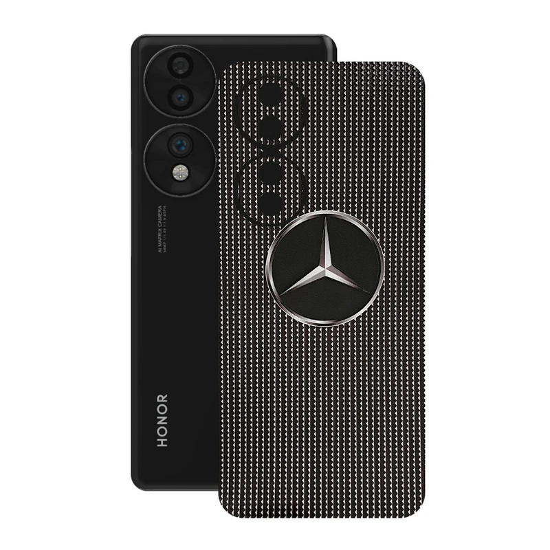 برچسب پوششی گلس طرح بنز مناسب برای گوشی موبایل آنر 70