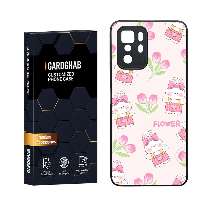 کاور گارد قاب مدل دورژله ای فانتزی مناسب برای گوشی موبایل شیائومی Poco X3 GT / Redmi Note 10 Pro 5G