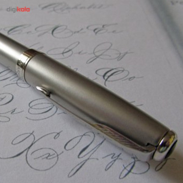 خودنویس پارکر سری Sonnet مدل Stainless Steel