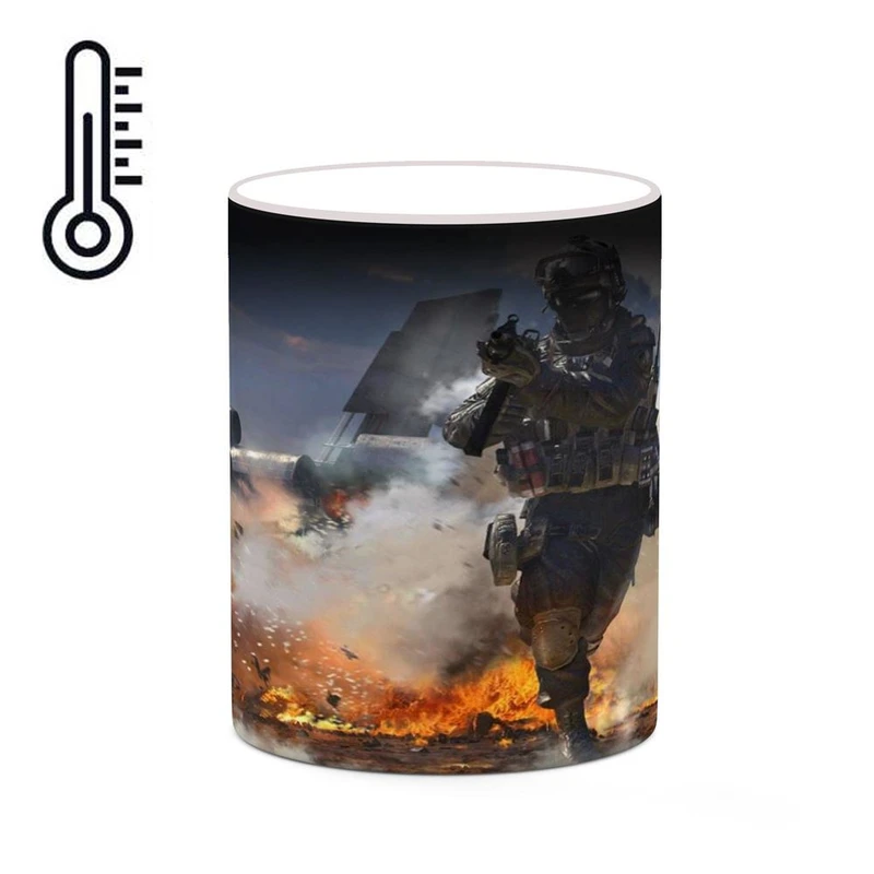 ماگ حرارتی کاکتی مدل بازی Call Of Dutyː Modern Warfare 2 کد mgh27887