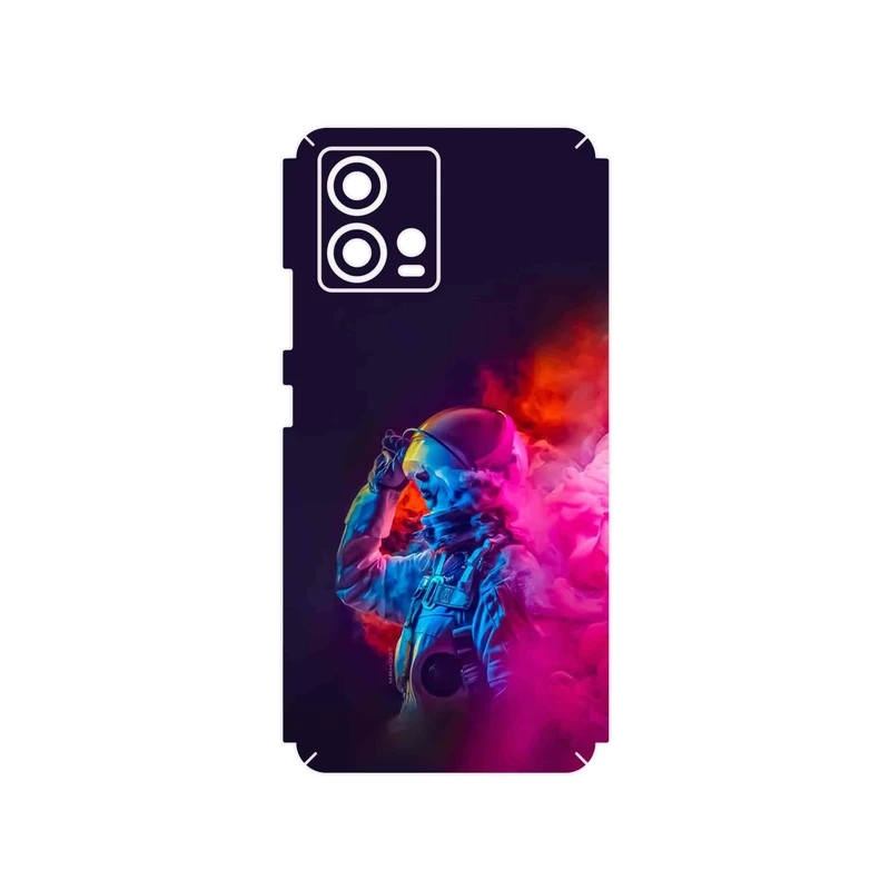 برچسب پوششی ماهوت مدل Smoke Rainbow Digital Art 1 مناسب برای گوشی موبایل موتورولا Edge 30 Fusion