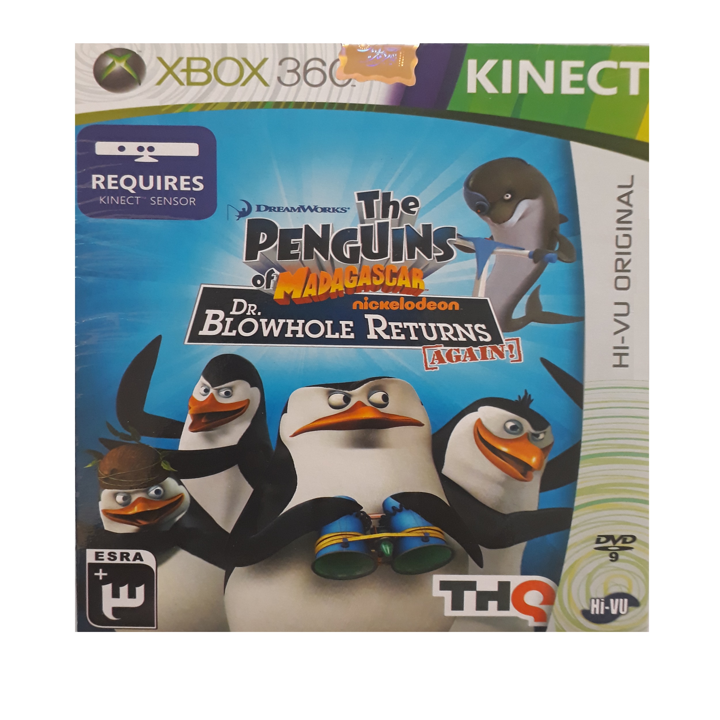 بازی the pinguins madagascar مخصوص Xbox 360